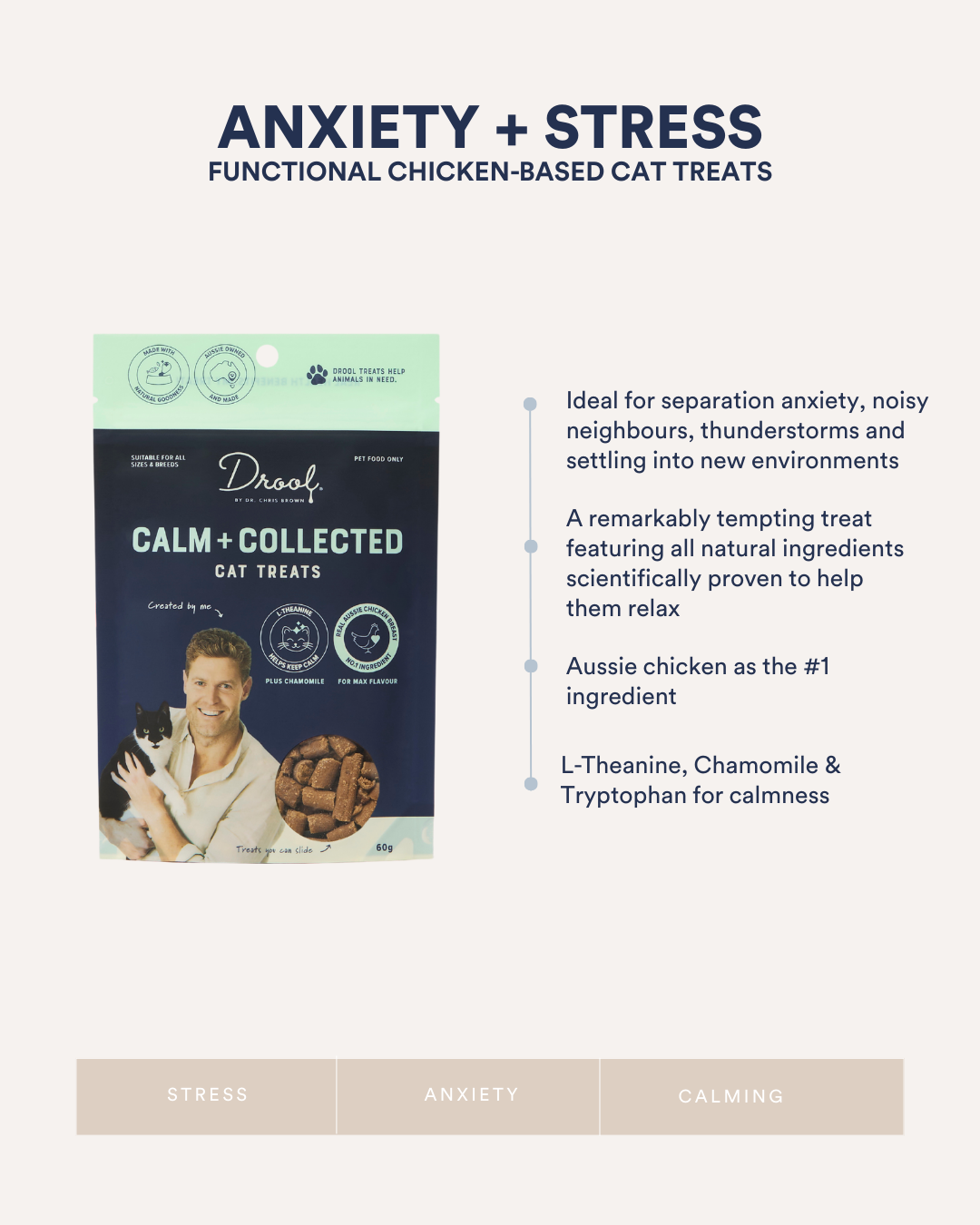 Calm + Collected Cat Treats