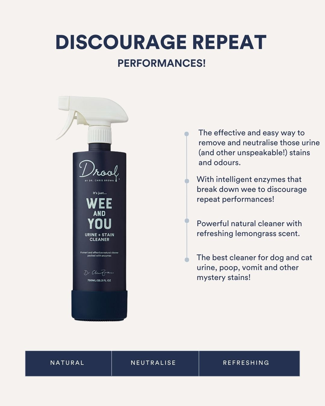 Wee and You Urine + Stain Cleaner