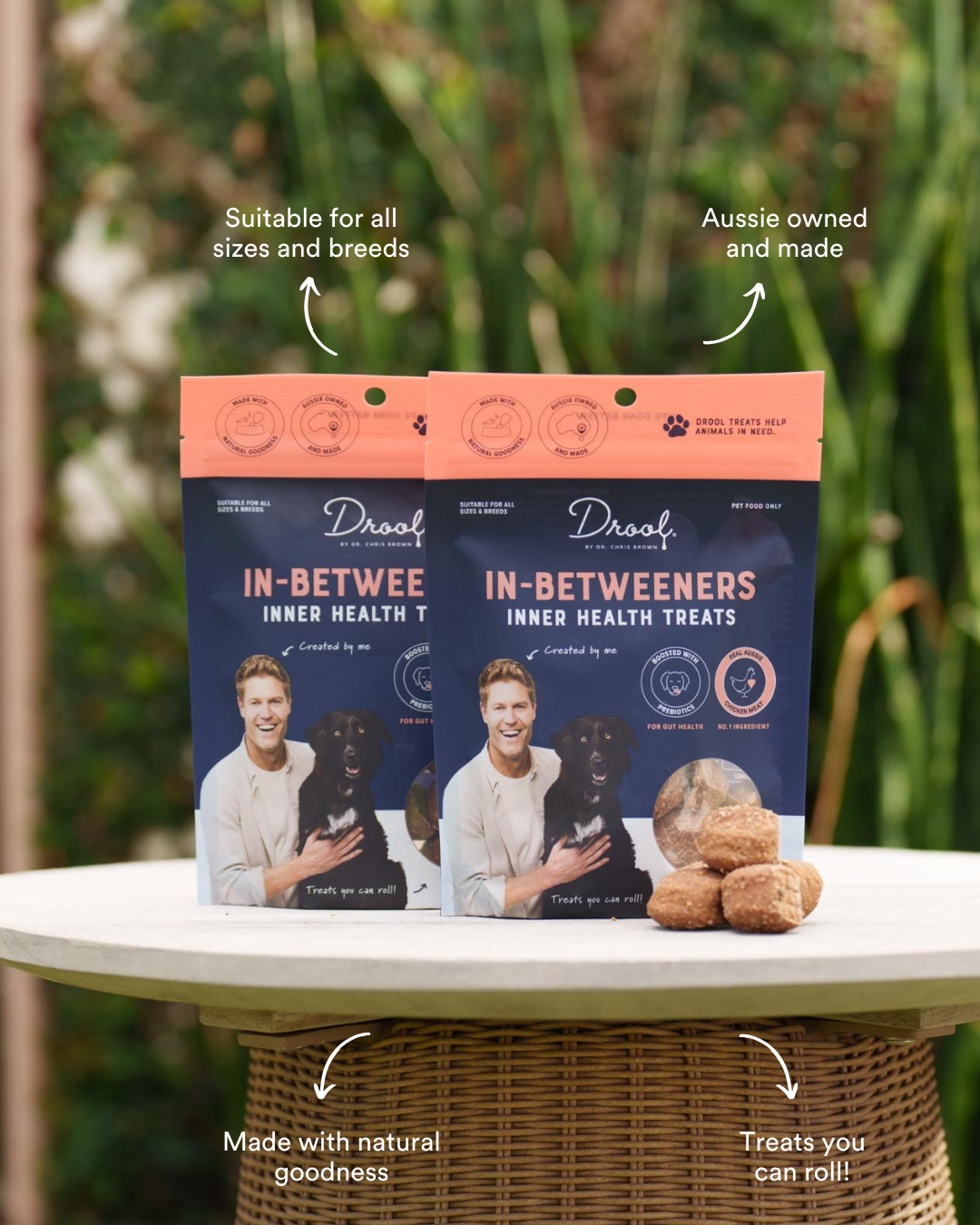 In-Betweeners Gland + Gut Health Treats Chicken