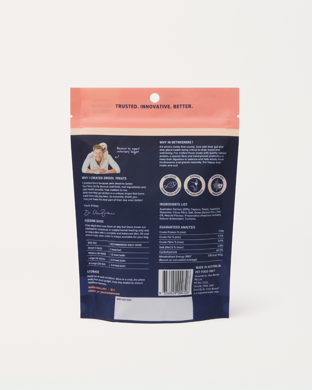 In-Betweeners Gland + Gut Health Treats Salmon