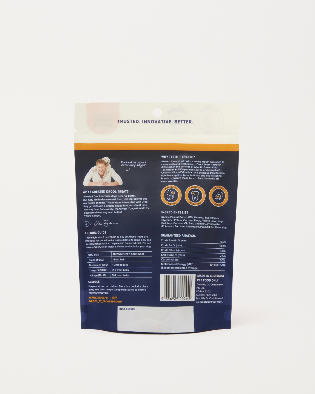 Teeth + Breath Dental Treat Peanut Butter