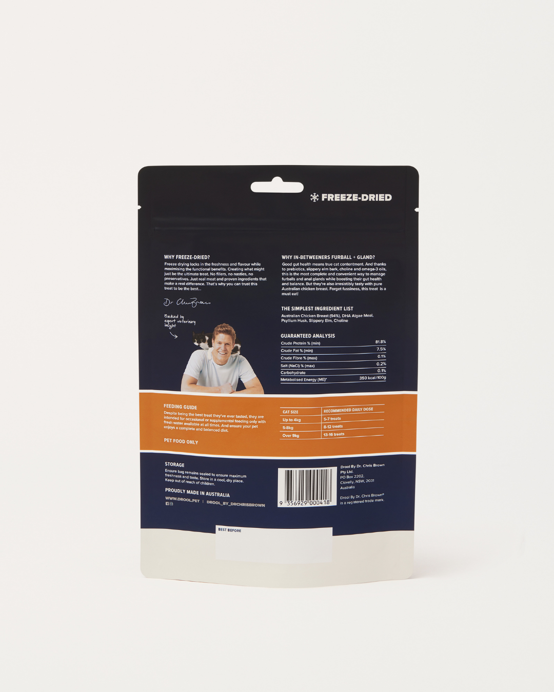 In-Betweeners Furball + Gland Freeze Dried Cat Treats