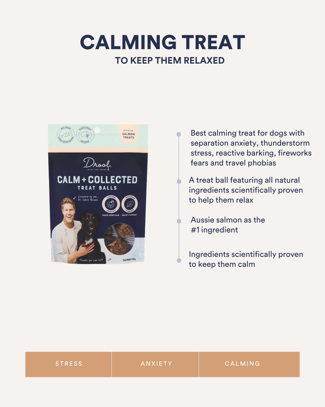 Calm + Collected Treats Salmon