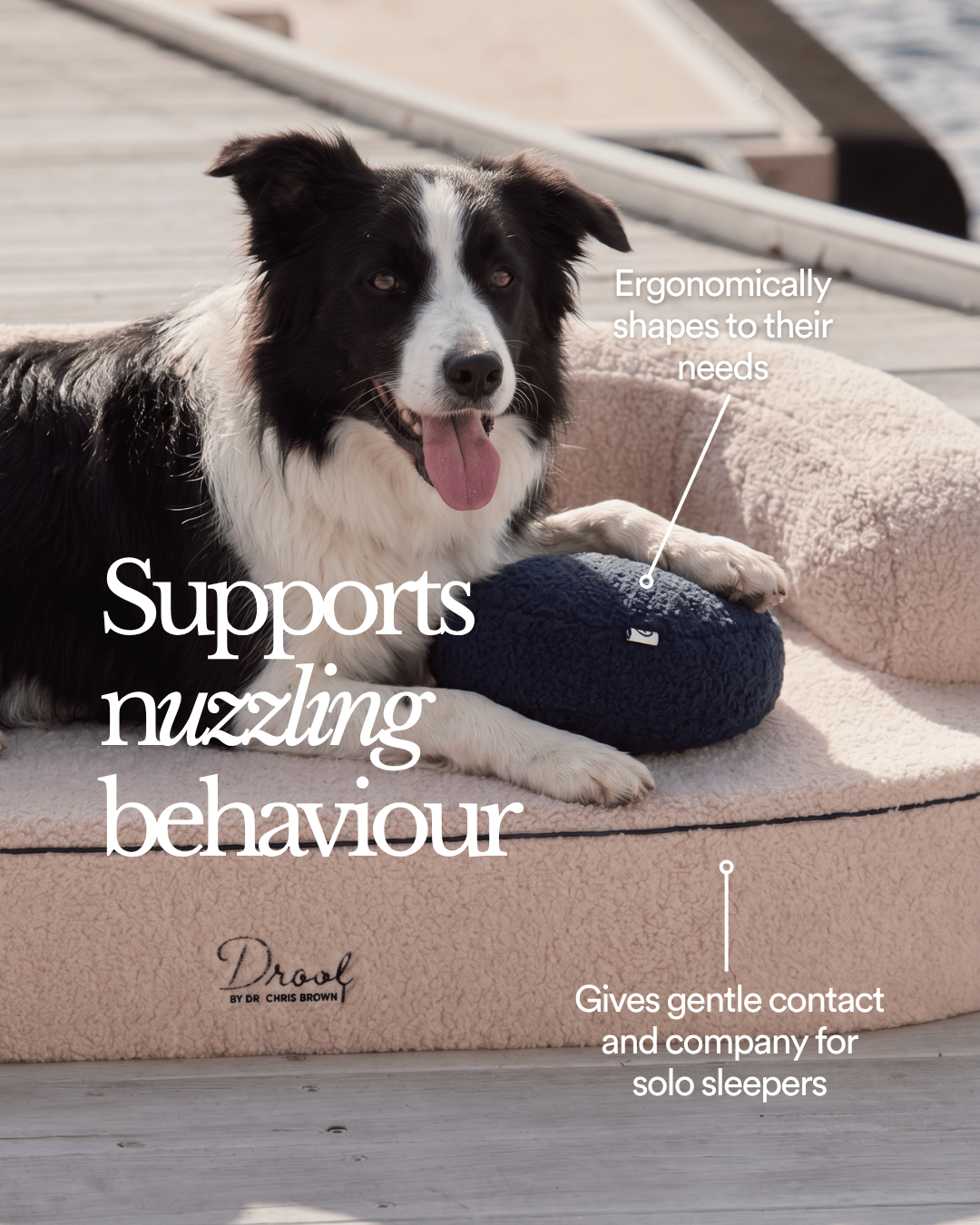 The Comfort Pillow (Navy)