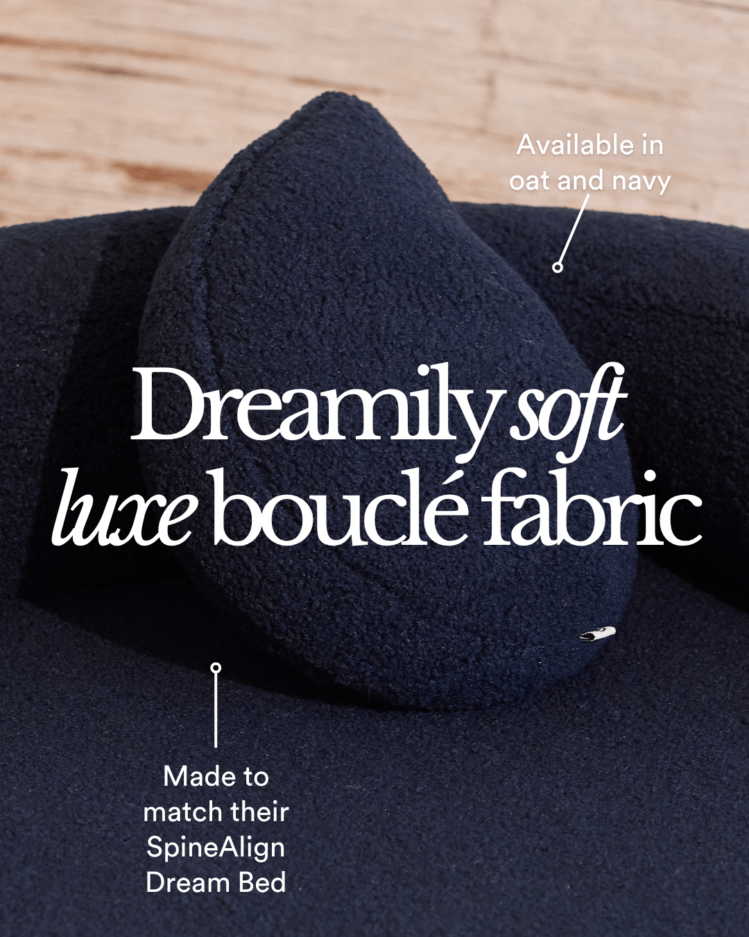 The Comfort Pillow (Navy)