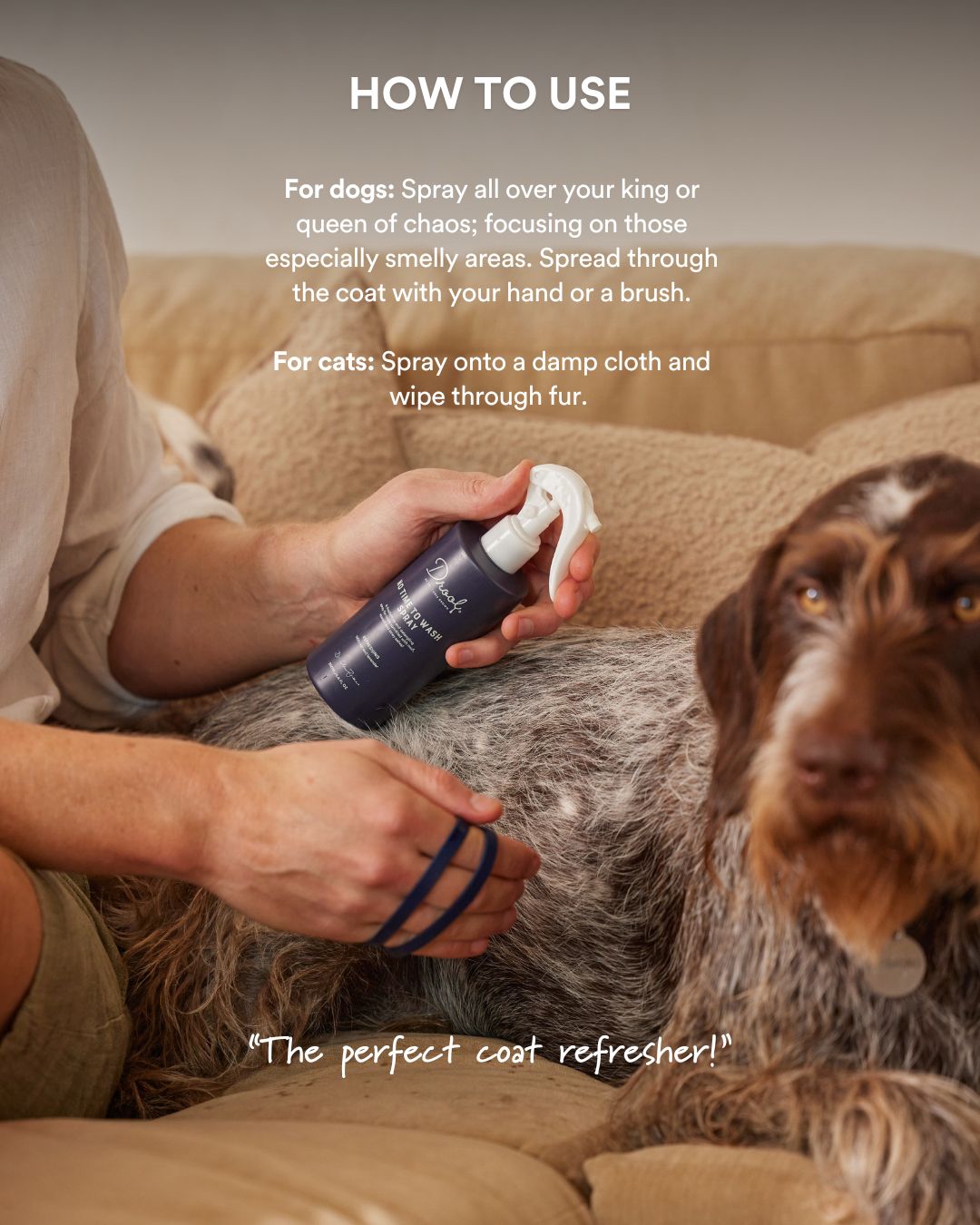 No Time to Wash Spray