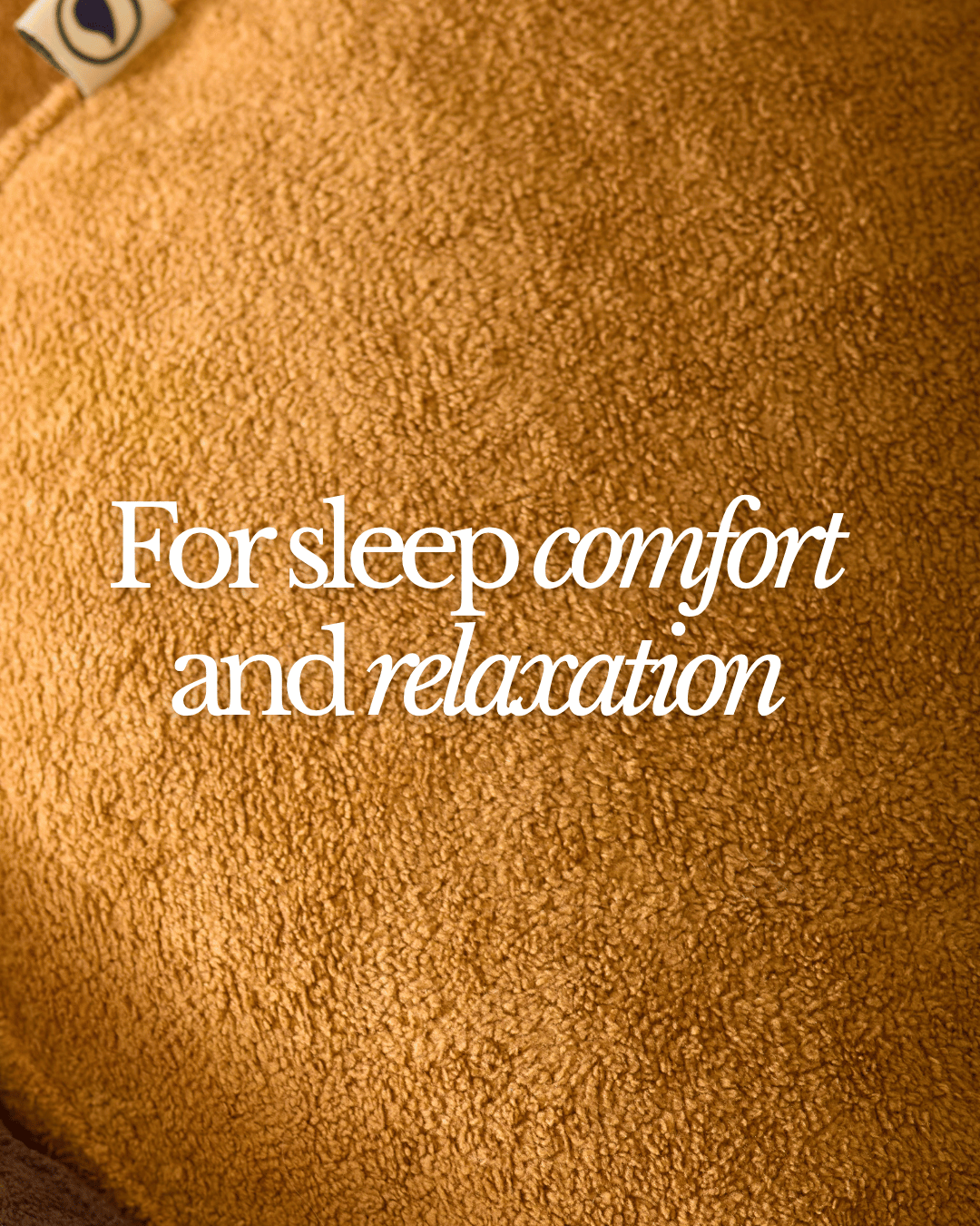 The Comfort Pillow (Ochre)