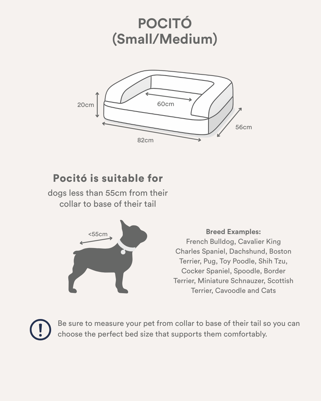 The SpineAlign™ Dream Bed - Pocitó (Navy)