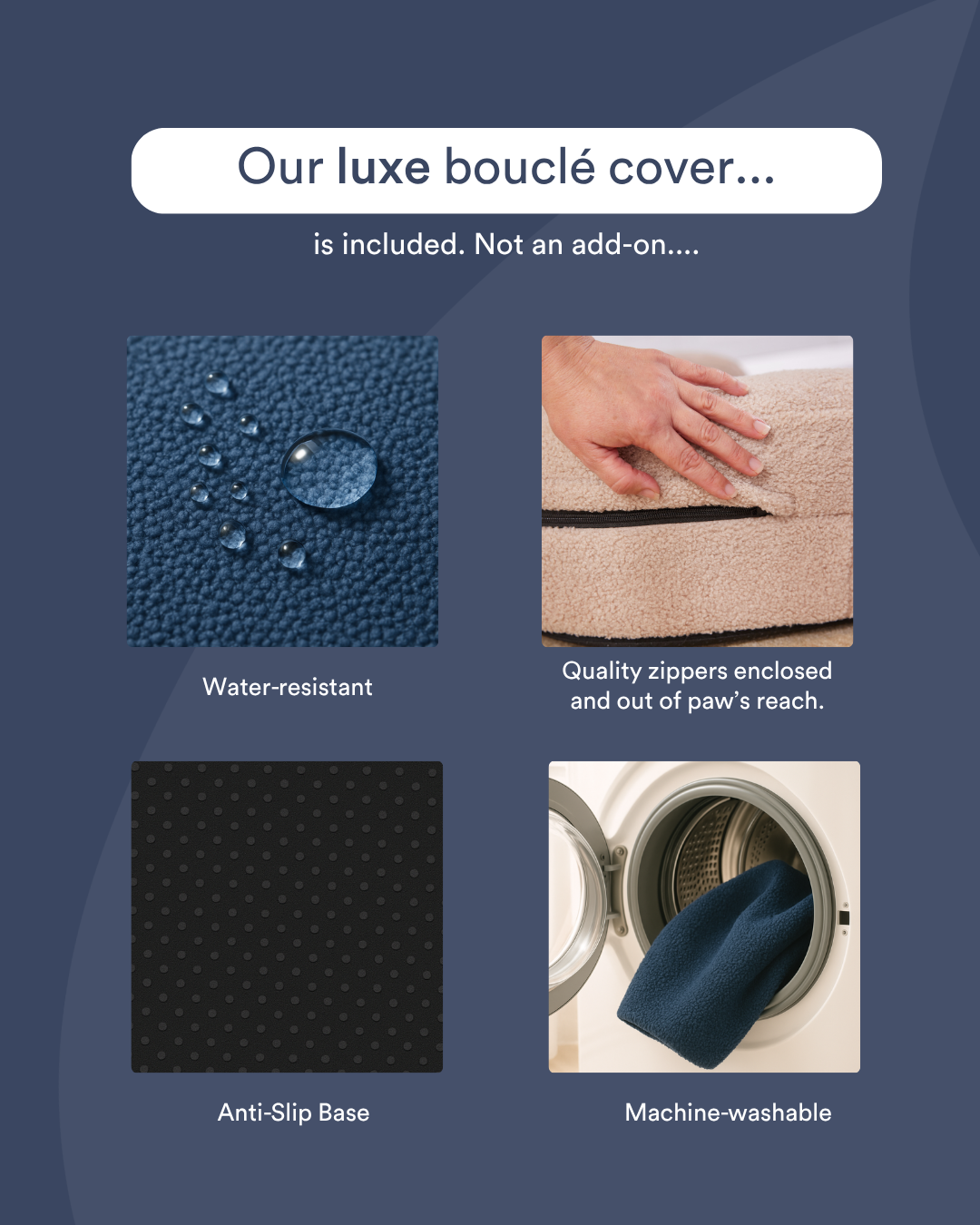 The SpineAlign™ Dream Bed - Pocitó (Navy)