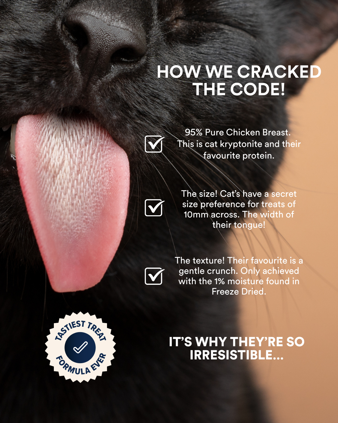 Teeth + Breath Freeze Dried Cat Treats