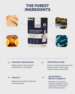 Teeth + Breath Freeze Dried Cat Treats