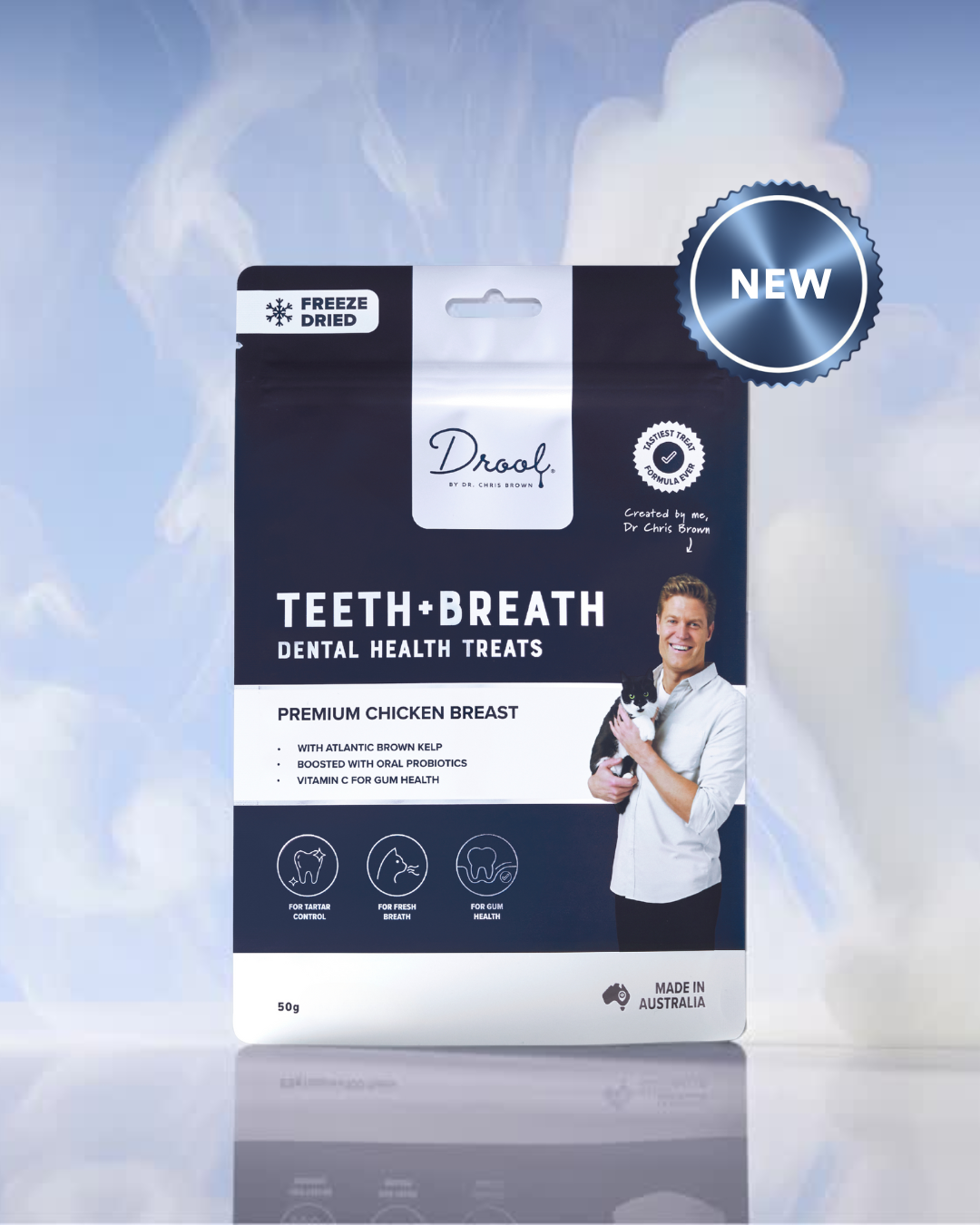 Teeth + Breath Freeze Dried Cat Treats