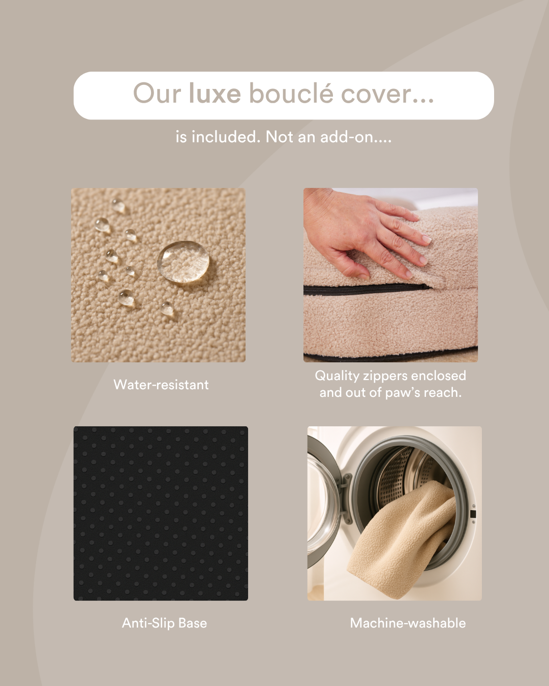 The Bed + Spare Cover Bundle. Size - Pocito